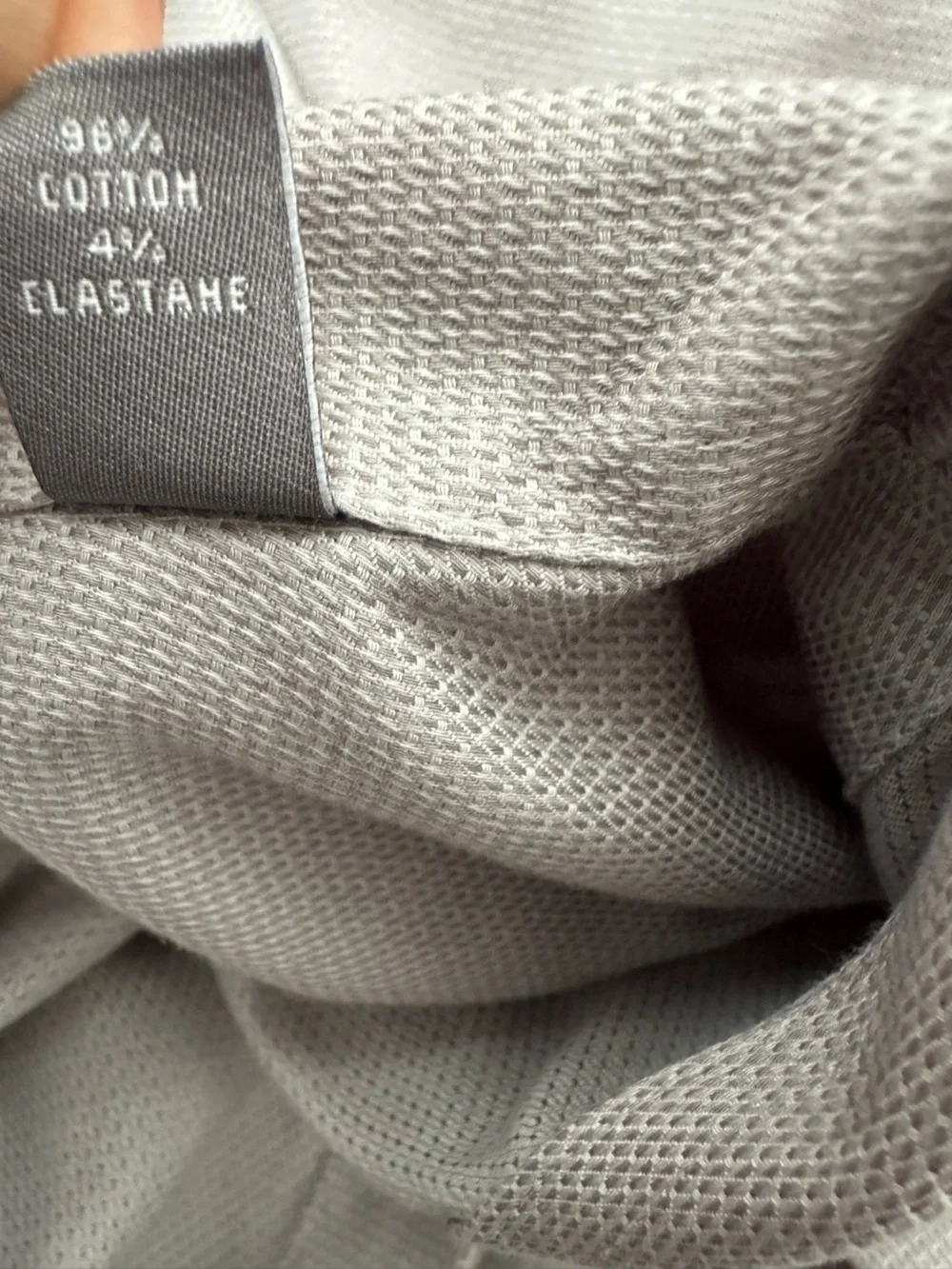 Michael Kors Men's Light Gray Dress Shirt - Spread Collar
